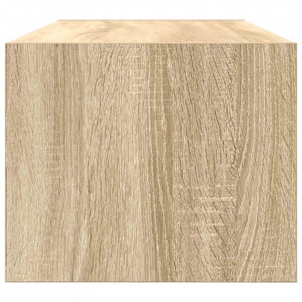 Szafki RTV 2 szt. Dąb Sonoma 80x31x25,5 cm Drewno klejone