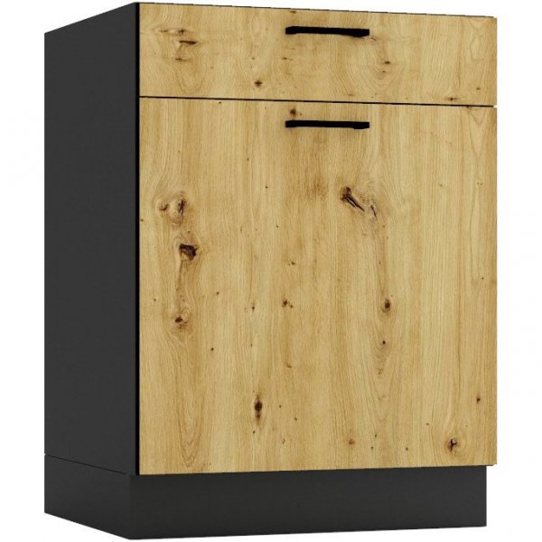 Kuchnia ELLEN 2 grafit / dąb artisan