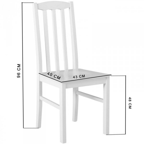 Drewniane krzesło DK49 sonoma