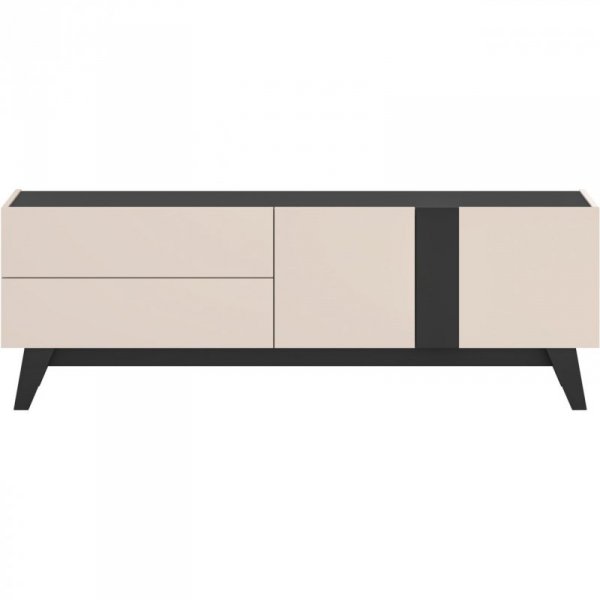 Komoda RTV SABLE 05 kaszmir / czarny