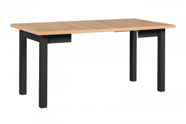 Stół DS8 80x80/160 artisan laminat / czarny