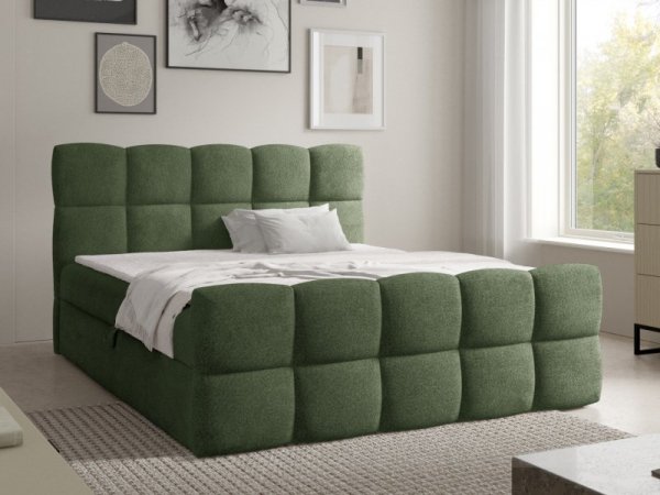 Łóżko kontynentalne ROSSI 160x200 coral 20