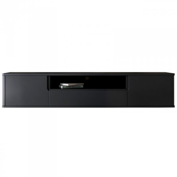 Komoda RTV wisząca RADIUS 180 czarny