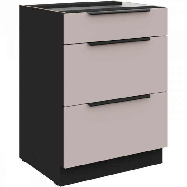 Kuchnia SILVIA 1 czarny / kaszmir