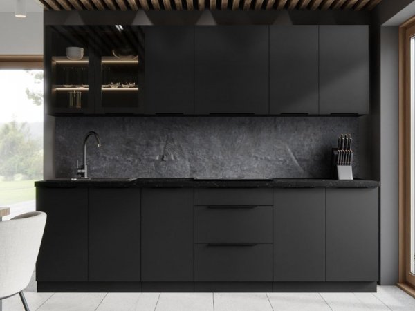 Kuchnia SILVIA 2 czarny