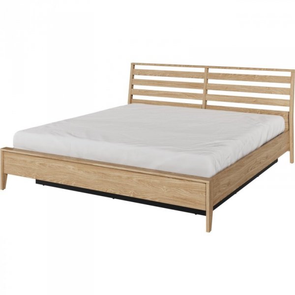 Łóżko 180x200 COZY CZ02 z podnoszonym stelażem dąb olejowany