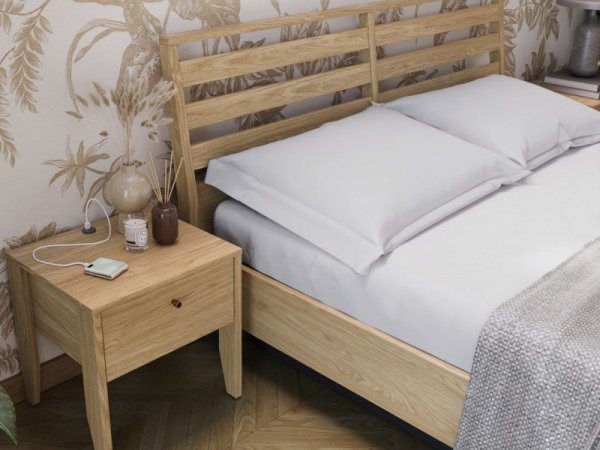 Łóżko 180x200 COZY CZ02 z podnoszonym stelażem dąb olejowany