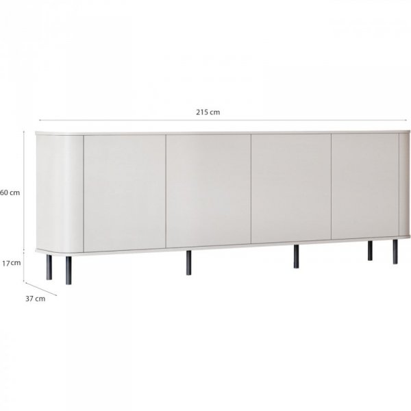 Meble do salonu AZELIO 1 biały