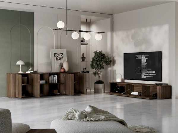 Meble do salonu AZELIO 3 dąb barock