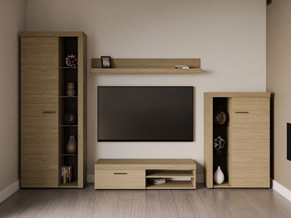 Komoda RODOS 2D2SZ dąb olejowany