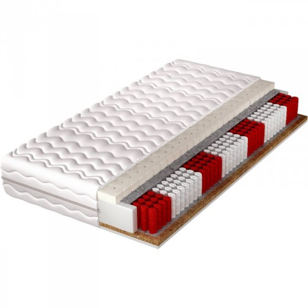 Materac 180x200 TUTI multipocket lateks kokos