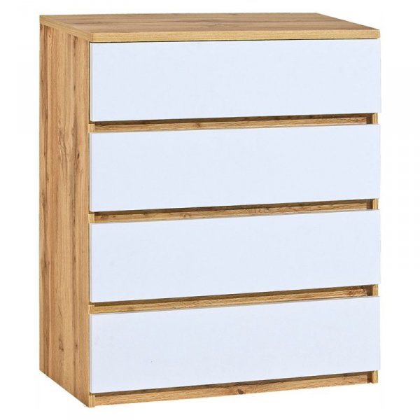 Komoda CARA 05 dąb wotan / biel arktyczna