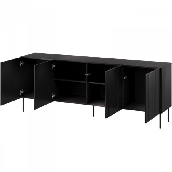 Komoda ISOLA 200 czarny mat