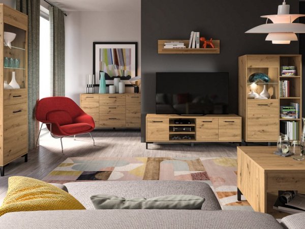 Komoda MEVIA 12 dąb artisan