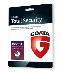 GDATA Total Security 3PC 1rok karta-klucz