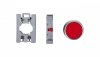 Przycisk sterowniczy 22mm czerwony z samopowrotem 1R SP22-KC-01 spamel 5907723053175