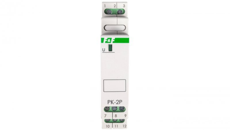 Przekaźnik elektromagnetyczny 2P 8A 24V AC/DC PK-2P-24V f&amp;f 5908312595663