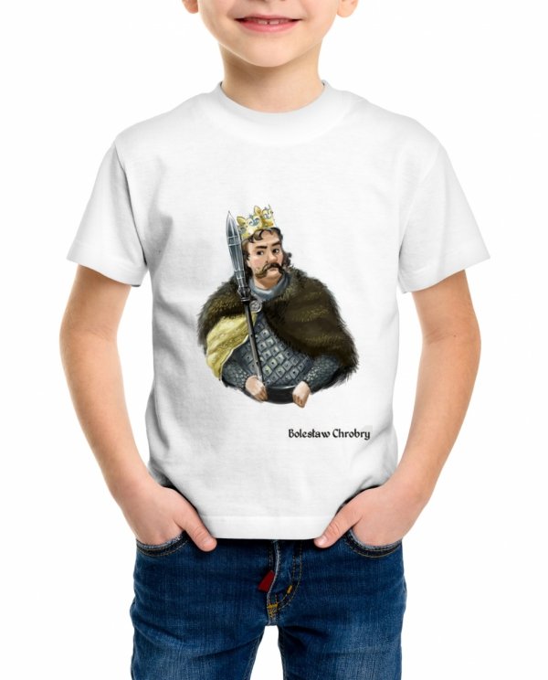 Koszulka dziecięca „Bolesław Chrobry”