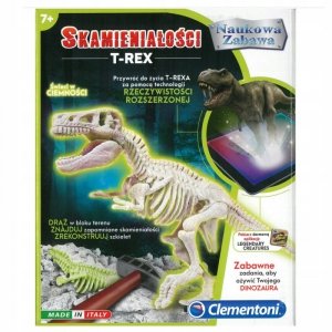 CLEMENTONI skamieniałości - T-Rex fluo 60889