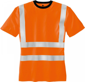 Koszulka odblaskowa HOOGE, pomarańczowy fluorescencyjny, rozmiar S