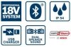 RADIO AKUMULATOROWE GPB 18V-2 C FM BLUETOOTH 0*AH (1 SZT)