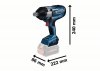 KLUCZ UDAROWY AKUMULATOROWY 3/4'' GDS 18V-1050H 2*8.0AH (1 SZT)