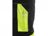 SPODNIE CXS DO PASA SIRIUS BRIGHTON CZARNO-ŻÓŁTE ROZM.48 (1 SZT)