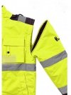 KURTKA OCIEPLANA 2W1 ŻÓŁTA CXS LUTON ROZMIAR M (1 SZT)