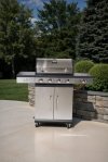 GRILL GAZOWY 4+1 STAL NIERDZEWNA 11,7KW (1 SZT)