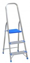 DRABINA ALUMINIOWA WOLNOSTOJĄCA 130CM 2 STOPNIE + PODEST (1 SZT)