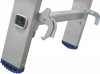 DRABINA ALUMINIOWA 2-ELEMENTOWA 421CM 9+9 SZCZEBLI (1 SZT)