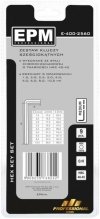 KOMPLET KLUCZY IMBUSOWY ''HEX'' TYP L 9SZT ŚREDNIE (1 KPL)