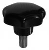 UCHWYT BAKELITOWY Z TRZPIENIEM CZARNY M12*30MM (1 SZT)