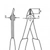 SZCZYPCE TNĄCE BOCZNE ZE SPRĘŻYNKĄ IZOLOWANE 125MM (1 SZT)