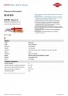 SZCZYPCE DO RUR NASTAWNE ALIGATOR  IZOLOWANE 250MM (1 SZT)