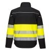 KURTKA OSTRZEGAWCZA SOFTSHELL  PW375BKY ROZMIAR XXL (1 SZT)