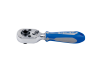 GRZECHOTKA MINI 1/4' 180MM 72 ZĘBY CHROM  UCHWYT DO BITÓW (1 SZT)