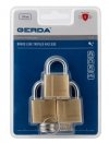 ZESTAW 2-TWINS KŁÓDEK MOSIĘŻNYCH BRASS LINE KMZ S40, BLISTER (1 SZT)