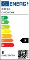 ŻARÓWKA LED 5W E27 470LM (1 SZT)
