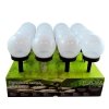 LAMPA SOLARNA 6500K LED KULA BIAŁA PLASTIK CZARNY (1 SZT)