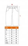 KRÓTKIE SPODENKI DENIM ROZMIAR XS (1 SZT)