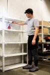 SPODNIE DRESOWE COMFORT CZARNO-SZARE ROZMIAR XXL (1 SZT)