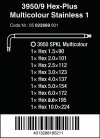 ZESTAW KLUCZY IMBUSOWYCH TRZPIENIOWYCH HEX PLUS 9SZT (1 KPL)