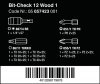 ZESTAW BITÓW BIT-CHECK 12 WOOD 1, 12CZ. (1 KPL)