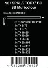ZESTAW KLUCZY TORX 9 SZTUK (1 KPL)