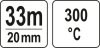 TAŚMA KAPTONOWA 20MM ODPORNA NA WYSOKIE TEMPERATURY (1 SZT)