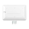 Plafon LED V-TAC SAMSUNG CHIP 12W Czujnik Zmierzchu Biały IP65 CCT IK10 Numer Domu VT-81006 4000K 1100lm 5 Lat Gwarancji