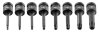 Klucze udarowe Torx 1/2, zestaw 8 szt.