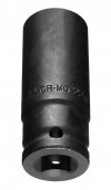 Nasadka udarowa 1/2 długa, 22 x 78mm , Cr-Mo