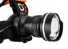Latarka czołowa bateryjna 400 lm, zoom, CREE R5, 3xAAA